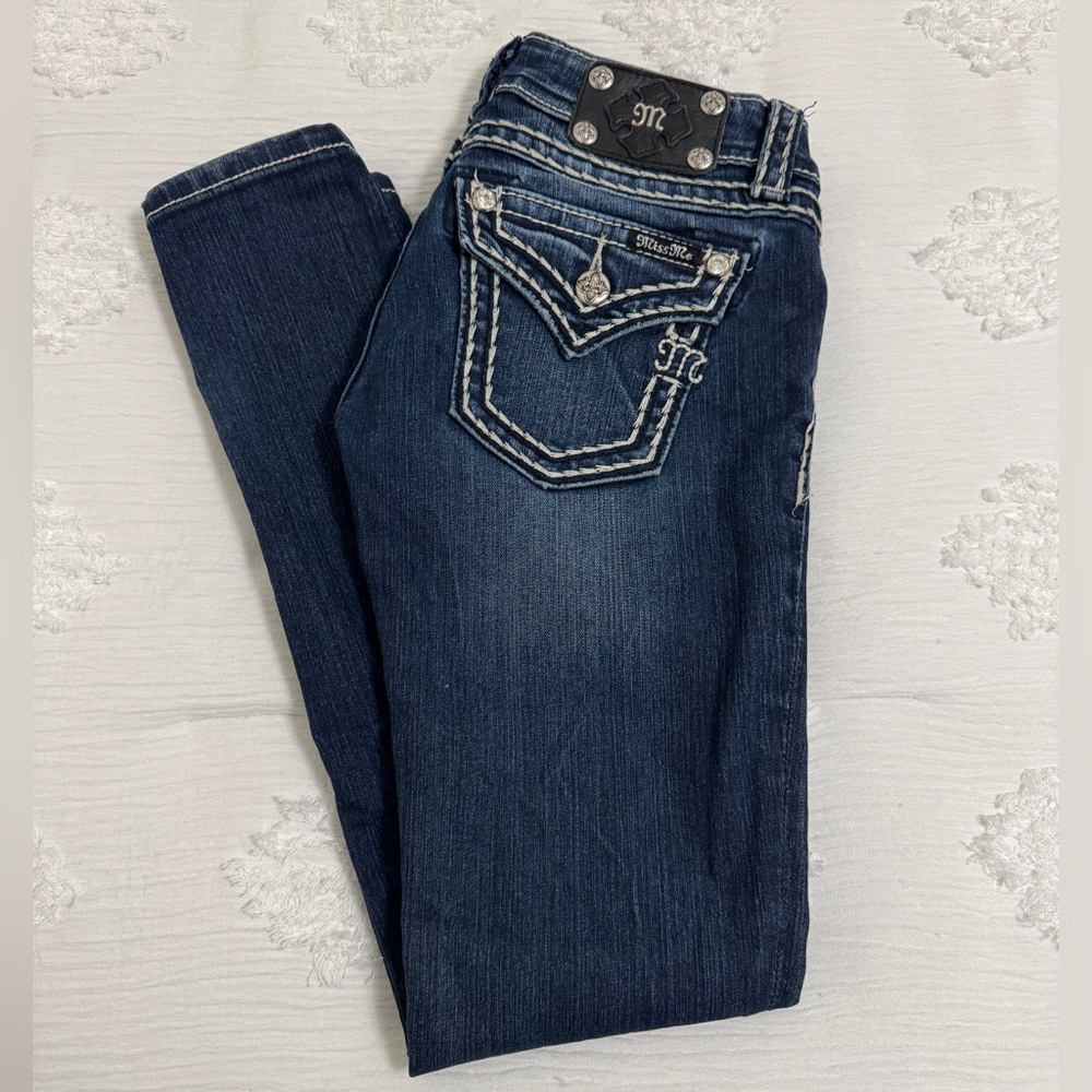 Miss Me Signature Skinny Jeans DK 133